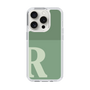 Slim Protection Case［ Original - initial two tone - R green ］