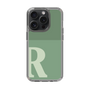 Slim Protection Case［ Original - initial two tone - R green ］
