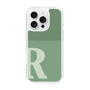 Slim Protection Case［ オリジナル - initial two tone - R green ］