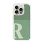 Slim Protection Case［ オリジナル - initial two tone - R green ］