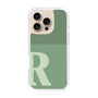 Slim Protection Case［ オリジナル - initial two tone - R green ］