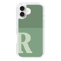 Slim Protection Case［ オリジナル - initial two tone - R green ］