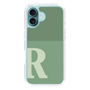 Slim Protection Case［ オリジナル - initial two tone - R green ］