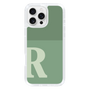 Slim Protection Case［ オリジナル - initial two tone - R green ］