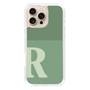 Slim Protection Case［ オリジナル - initial two tone - R green ］