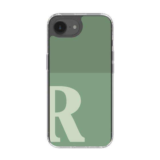 Slim Protection Case［ Original - initial two tone - R green ］