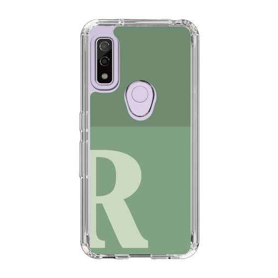 Slim Protection Case［ Original - initial two tone - R green ］