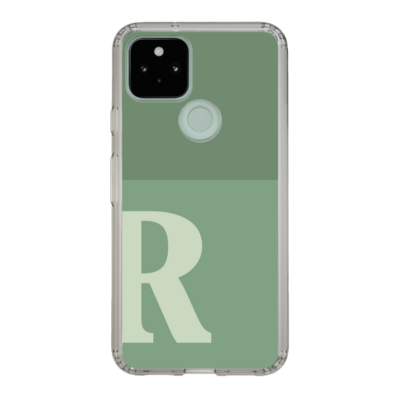 Slim Protection Case［ Original - initial two tone - R green ］