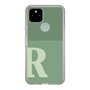 Slim Protection Case［ Original - initial two tone - R green ］