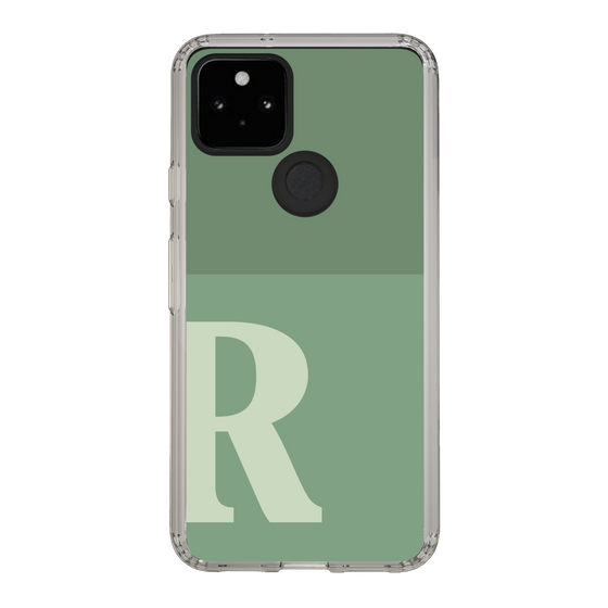 Slim Protection Case［ Original - initial two tone - R green ］