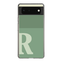 Slim Protection Case［ Original - initial two tone - R green ］