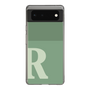 Slim Protection Case［ Original - initial two tone - R green ］