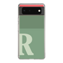 Slim Protection Case［ Original - initial two tone - R green ］