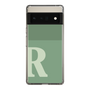 Slim Protection Case［ Original - initial two tone - R green ］