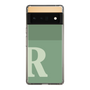 Slim Protection Case［ Original - initial two tone - R green ］