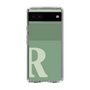 Slim Protection Case［ Original - initial two tone - R green ］