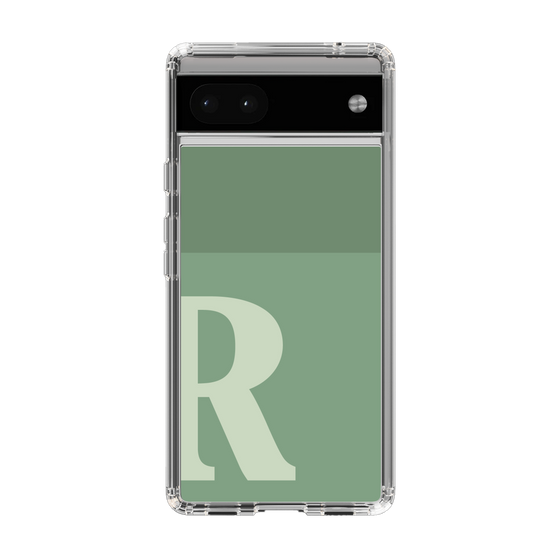 Slim Protection Case［ Original - initial two tone - R green ］