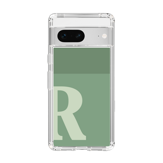 Slim Protection Case［ Original - initial two tone - R green ］