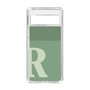 Slim Protection Case［ Original - initial two tone - R green ］