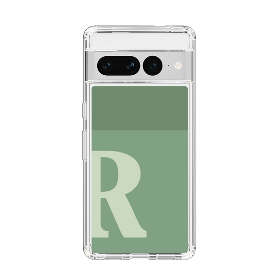 Slim Protection Case［ Original - initial two tone - R green ］