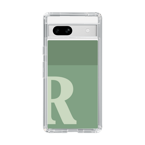 Slim Protection Case［ Original - initial two tone - R green ］