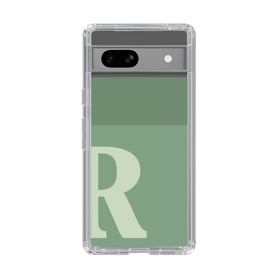 Slim Protection Case［ Original - initial two tone - R green ］