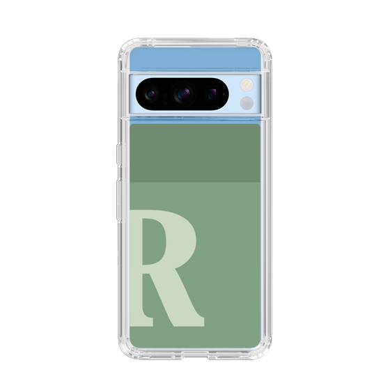 Slim Protection Case［ Original - initial two tone - R green ］