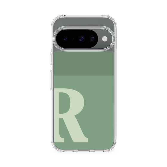 Slim Protection Case［ Original - initial two tone - R green ］