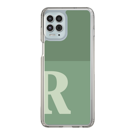 Slim Protection Case［ Original - initial two tone - R green ］