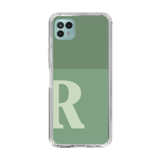 Slim Protection Case［ Original - initial two tone - R green ］