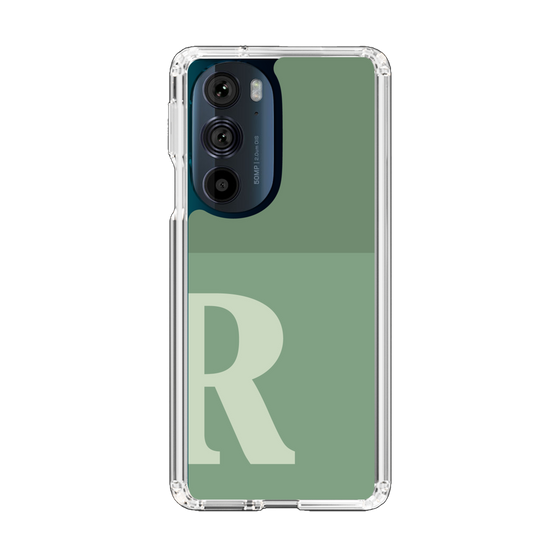 Slim Protection Case［ Original - initial two tone - R green ］