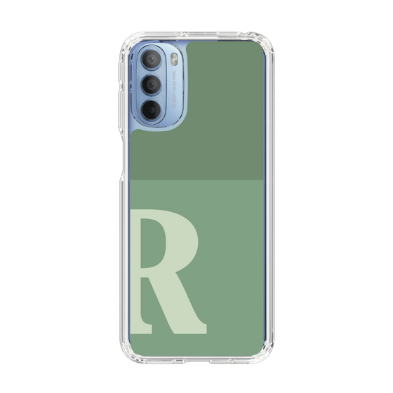 Slim Protection Case［ Original - initial two tone - R green ］