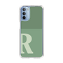 Slim Protection Case［ Original - initial two tone - R green ］