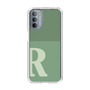 Slim Protection Case［ Original - initial two tone - R green ］