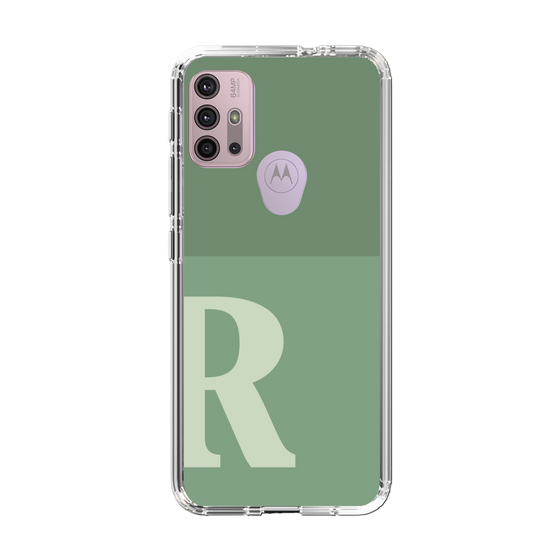 Slim Protection Case［ Original - initial two tone - R green ］