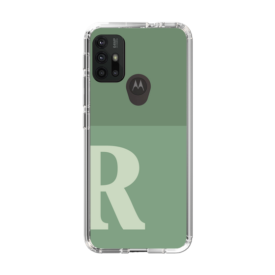 Slim Protection Case［ Original - initial two tone - R green ］