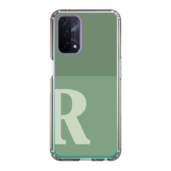 Slim Protection Case［ Original - initial two tone - R green ］