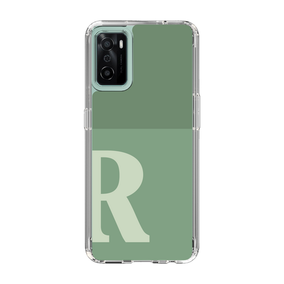 Slim Protection Case［ Original - initial two tone - R green ］