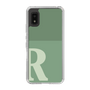 Slim Protection Case［ Original - initial two tone - R green ］