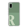Slim Protection Case［ Original - initial two tone - R green ］