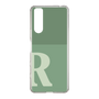 Slim Protection Case［ Original - initial two tone - R green ］