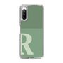 Slim Protection Case［ Original - initial two tone - R green ］