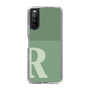 Slim Protection Case［ Original - initial two tone - R green ］