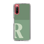 Slim Protection Case［ Original - initial two tone - R green ］