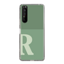 Slim Protection Case［ Original - initial two tone - R green ］