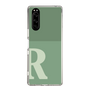 Slim Protection Case［ Original - initial two tone - R green ］