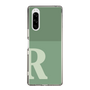 Slim Protection Case［ Original - initial two tone - R green ］
