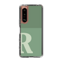 Slim Protection Case［ Original - initial two tone - R green ］