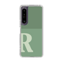 Slim Protection Case［ Original - initial two tone - R green ］