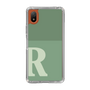 Slim Protection Case［ Original - initial two tone - R green ］